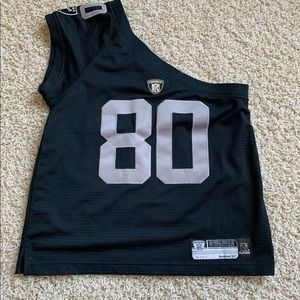 Woman’s 1/2 cut Raiders women’s jersey
